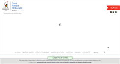 Desktop Screenshot of casaronaldvalencia.org